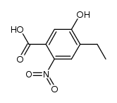 4-ethyl-5-hydroxy-2-nitrobenzoic acid Structure