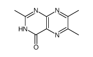 2,6,7-Trimethyl-4(3H)-pteridinone Structure