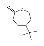 4-tert-butyl-ε-caprolactone Structure