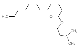 (N,N)-二甲基)月桂酸乙酯结构式
