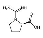 D-Proline, 1-(aminoiminomethyl)- (9CI)结构式