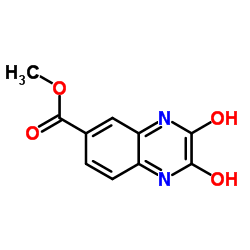 2,3-二氧代-1,2,3,4-四氢喹喔啉-6-羧酸甲酯结构式