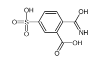 2-carbamoyl-5-sulfobenzoic acid Structure