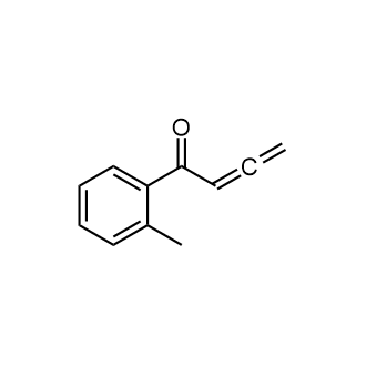 1-(2-甲基苯基)-2,3-丁二烯-1-酮结构式