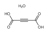 butynedioic acid , dihydrate Structure