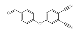 4-(4-甲酰基苯氧基)酞腈结构式