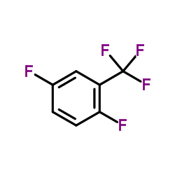 2,5-二氟三氟甲基苯结构式