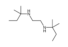 N,N'-Bis(2-methyl-2-butanyl)-1,2-ethanediamine结构式