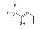 N-ethyl-2,2,2-trifluoroethanethioamide Structure