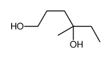 4-methylhexane-1,4-diol Structure