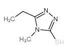 5-Ethyl-4-methyl-4H-1,2,4-triazole-3-thiol Structure