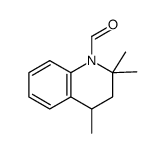 2,2,4-trimethyl-3,4-dihydroquinoline-1(2H)-carbaldehyde Structure