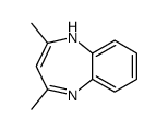 2,4-dimethyl-1H-1,5-benzodiazepine Structure