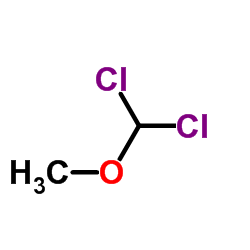 Dichloromethyl methyl ether Structure