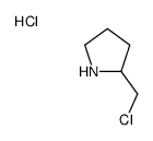 2-(chloromethyl)pyrrolidine,hydrochloride Structure