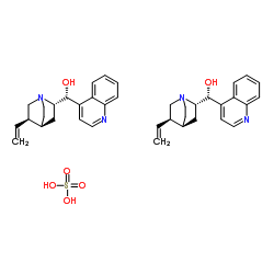 (8α)-Cinchonan-9-ol sulfate (2:1) Structure