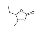 2-ethyl-3-methyl-2H-furan-5-one结构式