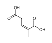 (Z)-γ-methylglutaconic acid Structure