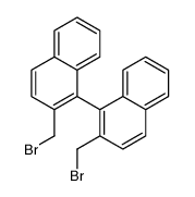 2-(bromomethyl)-1-[2-(bromomethyl)naphthalen-1-yl]naphthalene Structure