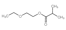 异丁酸2-乙氧基乙酯结构式