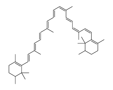 5,5-dimethyl-beta-carotene结构式