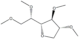 3,6-Anhydro-1-O,2-O,4-O,5-O-tetramethyl-D-galactitol结构式