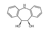 亚氨基二苯乙烯-10,11-二氢二醇结构式