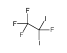1,1,1,2-tetrafluoro-2,2-diiodoethane Structure