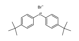 bis(4-t-butylphenyl)iodonium bromide结构式