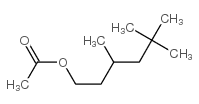 乙酸-3,5,5-三甲基己酯结构式