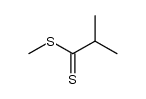 2-Methyl-dithiopropionsaeure-methylester结构式