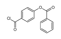 (4-carbonochloridoylphenyl) benzoate Structure