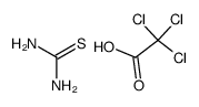 thiourea 2,2,2-trichloroacetate Structure
