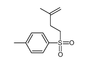 1-methyl-4-(3-methylbut-3-enylsulfonyl)benzene结构式
