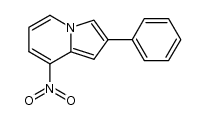 2-phenyl-8-nitroindolizine Structure