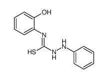 1-anilino-3-(2-hydroxyphenyl)thiourea Structure