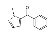 (2-甲基-2H-吡唑-3-基)-苯甲酮结构式