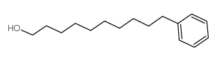 10-Phenyl-1-decanol Structure