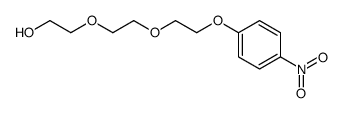 2-(2-(2-(4-硝基苯氧基)乙氧基)乙氧基)乙醇结构式