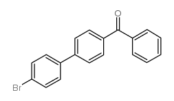 4-Benzoyl-4'-bromobiphenyl Structure