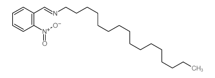 N-hexadecyl-1-(2-nitrophenyl)methanimine Structure