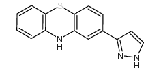 2-(1H-Pyrazol-3-yl)-10H-phenothiazine Structure