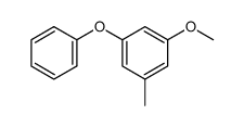 3-methoxy-5-methylphenyl phenyl ether结构式