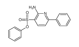 phenyl 2-amino-6-phenylpyridine-3-sulfonate Structure