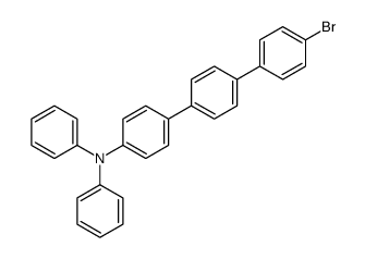 4-[4-(4-bromophenyl)phenyl]-N,N-diphenylaniline结构式