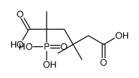 2,4,4-trimethyl-2-phosphonohexanedioic acid Structure
