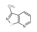 3-甲基异噻唑并[5,4-b]吡啶结构式