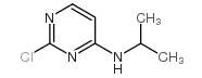 2-氯-N-异丙基-4-嘧啶胺结构式