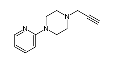 1-prop-2-ynyl-4-pyridin-2-ylpiperazine结构式