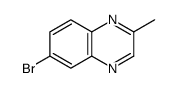6-Bromo-2-methylquinoxaline Structure